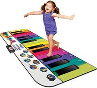 N-Gear Alfombra de Piano XXL : Alfombra de Baile y Piano Infantil en uno - Juguetes para niños y niñas a Partir de 4 años - Regalo de cumpleaños Educativo, 10 Canciones incorporadas y 8 Instrumentos