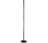 N-Gear DL#2 Pack de 2 Lámparas de Pie LED Inteligentes RGBIC 135cm con Sincronización de Música Control por APP y Voz Compatible con Alexa y Google Home Iluminación de Esquina para Interiores Negro.
