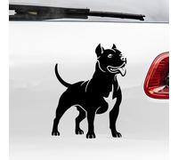 N.I.Edit.H - Pegatina Silueta Razas de Perro/Pastor Alemán, Caniche, Labrador, Golden R., Malinois, A. Stanford, Jack Russell, Bulldog Francés, Schnauzer, Teckel (American Stanford)