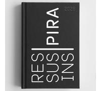 N.I.Edit.H - Vinilo adhesivo frases y palabras motivadoras/Pegatina inspiradora/Stickers original para regalo/RESPIRA - SUSPIRA - INSPIRA (RESPIRA, BLANCO)