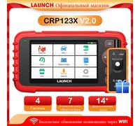 N LAUNCH CRP123X V2.0 OBD2 escáner lector de código de coche herramientas de diagnóstico automotriz Autoscanner herramienta de escaneo automático DIY CRP123 VII + Global Version
