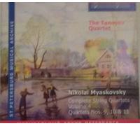 N. Miaskovsky - Complete String Quartets. Vol. 4, Quartets Nos. 9, 10, 11