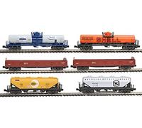 N Mixed Freight Car Set (6)