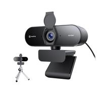 N newline Cámara web 4K para PC, cámara web USB con micrófono, enfoque automático PDAF, cámara de PC con soporte de trípode, kit NewEye 62