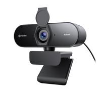 N newline Webcam 4K para PC con Sensor Sony de 1/2.55", PDAF autoenfoque, 2 micrófonos con cancelación de Ruido, UHD 4K@30fps y 1080p@60fps, Camara Web USB para videoconferencias, Streaming y Gaming
