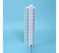 N para spur - Kit de construcción para edificios de oficina (plástico ABS