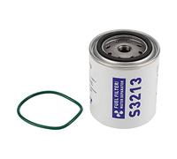 N Separador de Agua de Combustible de Repuesto,S3213 Filtro de Combustible con Sellos, Filtro de separación de Agua de Combustible Separador de Agua de Combustible de Repuesto de Acero Inoxidable a p