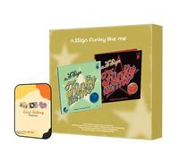 n.SSign Album - Funky like me SIDE A + SIDE B 2 DIGIPACK Ver. Full Album Set+Pre Order Benefits+BolsVos Exclusive Idol-Inspired Giveaways Package