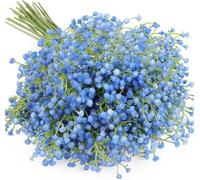 N&T NIETING Gypsophila - Ramo de flores artificiales Gypsophila para boda, fiesta, decoración del hogar, 10 unidades