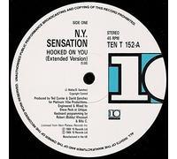 N.Y. SENSATION - HOOKED ON YOU 7 INCH (7" VINYL 45) UK 10 1986