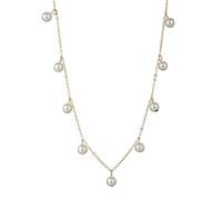 N0221 - Collar con colgante de perlas y borla de color dorado, joyas elegantes para collar, gargantilla de moda para mujer N0221 Professional Design