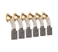 N088403 Cepillos de carbón 6pcs para pulidora de 7/9 pulgadas | DWP849X compatible para arranque suave, conduce la electricidad, reduce las chispas, prolonga la vida útil de la herramienta