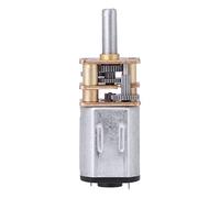 N20 DC3V 6V 12V 50-2000RPM Speed Reduction Gear DC Motor with Metal Gearbox for DIY Projects
