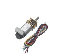N20 Mini motorreductor de metal DC 3V 6V 12V codificador 19-3000RPM reducción de velocidad lenta motores de engranajes 1 Uds(6V 50RPM)