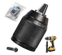 N242399 Portabrocas sin llave de 1/2 pulgada con tornillo compatible con DeWalt DCD940 DCD950 DCD950B DCD959 DCD970 DW980 DCD985