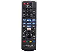 N2QAYB001030 - Mando a distancia de repuesto para reproductor de discos Blu-ray Panasonic DMP-BDT280 DMP-BDT180 DMP-BDT167 DMP-BD84 N2QAYB000962 N2QAYB001031 N2QAYB001033 N2QAYB001033 N2QAYBAYB001033
