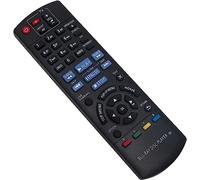 N2QAYB001033 Mando a Distancia de Repuesto - VINABTY Reemplace Control Remoto para Panasonic IR6 BLU-Ray Disc Player SC-BTT500EBS SC-230EBS SA-BTT400EBK SC-BTT282 SCVBTT100EBK SC-BTT590 Remote