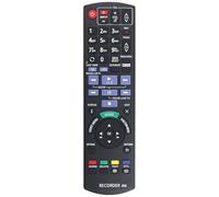 N2QAYB001077 - Mando a distancia de repuesto para reproductor Blu-ray Panasonic DMRPWT560 DMRPWT560GN DMRUBT1 DMRUBT1GL DMRUBT1GLK DMR-HWT260 DMR-HWT260GN DMR-PWT560 DMR-PWT560GN DMR-UBT1 DMR-UBT1