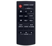 N2QAYB001215 - Mando a distancia de repuesto para Panasonic Audio System SA-AKX320GN-K SA-AKX320GS-K SA-AKX52OE-K SC-TMAX10E-K SC-TMAX40 SC-UA30 SC-UA30E-K SC-UA30GS-K SC-UA30GSGS XK SC-UR A30GW-K