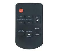 N2QAYC000083 - Mando a distancia de repuesto compatible con Panasonic Home Theater Audio System Soundbar SC-HTB170 SC-HTB370 SC-HTB65 SC-HTB70 SC-HTB70CP SC-HTB770 SC-HTB770S SU-HTB370 SU-HTB770