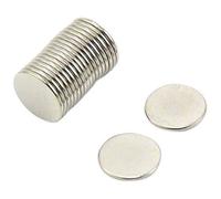 N35 Magnet de Neodimio Para Artes, Manualidades, Fabricación de Modelos, Bricolaje, Pasatiempos Y Empaque - 12mm de Diámetro x 1mm de Espesor - 0.6kg - Paquete de 20