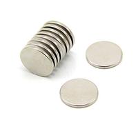 N35 Magnet de Neodimio Para Artes, Manualidades, Fabricación de Modelos, Bricolaje, Pasatiempos Y Empaquetado - 20mm de Diámetro x 2mm de Espesor - 2.3kg - Paquete de 4