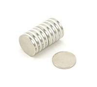 N35H Neodmium Máminos Para Aplicaciones de Ingeniería, Fabricación Y Tecnología - 15mm de Diámetro x 1.5mm de Espesor - Paquete de 200