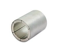 N42 Ensamblaje de Imanes Magnetizados Radialmente Neodimio Para Motores Y Generadores - 40mm O.D. x 30mm I.D. x 50mm de Largo