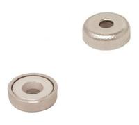 N42 Magnet de Bote de Neodimio Para Artes, Manualidades, Fabricación de Modelos, Bricolaje, Pasatiempos, Oficina Y Hogar - 12mm de Diámetro x 4.5mm de Espesor x 3mm Countsunk