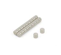 N42 Magnet de Neodimio Para Artes, Manualidades, Fabricación de Modelos, Bricolaje, Pasatiempos, Ciencia, Oficina Y Hogar - 5mm de Diámetro x 4mm de Espesor - 0.86kg - Paquete de 200