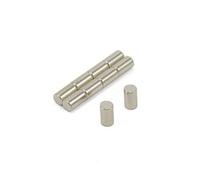 N42 Magnet de Neodimio Para Artes, Manualidades, Fabricación de Modelos, Bricolaje, Pasatiempos, Ciencia, Oficina Y Hogar - 4mm de Diámetro x 7mm de Espesor - 0.68kg - Paquete de 100