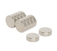 N42 Magnet de Neodimio Para Artes, Manualidades, Fabricación de Modelos, Bricolaje, Pasatiempos, Oficina Y Hogar - 12mm de Diámetro x 4mm de Espesor - 3kg - Paquete de 10
