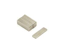 N42 Magnet de Neodimio Para Artes, Manualidades, Fabricación de Modelos, Bricolaje, Pasatiempos, Oficina, Nevera Y Hogar - 20mm x 6mm x 1.5mm de Espesor - 1.6kg - Paquete de 10
