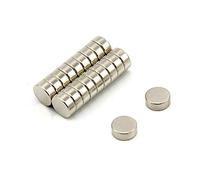 N42 Magnet de Neodimio Para Artes, Manualidades, Fabricación de Modelos, Bricolaje, Pasatiempos, Oficina Y Hogar - 10mm de Diámetro x 4mm de Espesor - 2.3kg - Paquete de 20