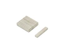 N42 Magnet de Neodimio Para Artes, Manualidades, Fabricación de Modelos, Bricolaje, Pasatiempos, Oficina Y Hogar - 20mm x 4mm x 2mm de Espesor - 1.9kg - Paquete de 10
