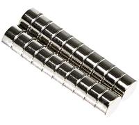 N42 Magnet de Neodimio Para Artes, Manualidades, Fabricacion de Modelos, Bricolaje, Pasatiempos, Oficina Y Hogar - 6mm de Diametro x 3mm de Espesor - 0.9kg - Paquete de 20