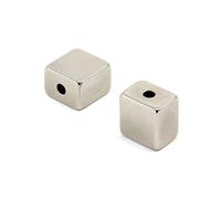 N42 Magnet de Neodimio Para Artes, Manualidades, Fabricación de Modelos, Bricolaje, Pasatiempos, Oficina Y Hogar - 12.7mm x 9.3mm x 13.2mm C/W 2.5mm Orificio - Paquete de 4