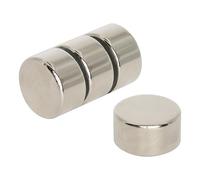 N42 Magnet de Neodimio Para Artes, Manualidades, Fabricación de Modelos, Bricolaje, Pasatiempos, Oficina Y Hogar - 15mm de Diámetro x 8mm de Espesor - 6.9kg - Paquete de 4