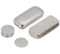 N42 Magnet de Neodimio Para Artes, Manualidades, Fabricación de Modelos, Bricolaje, Pasatiempos, Oficina Y Hogar - 10mm de Diámetro x 0.4mm de Espesor - 0.15kg - Paquete de 10