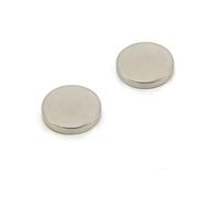 N42 Magnet de Neodimio Para Artes, Manualidades, Fabricación de Modelos, Bricolaje, Pasatiempos, Oficina Y Hogar - 24mm de Diámetro x 4mm de Espesor - 7.2kg - Paquete de 2