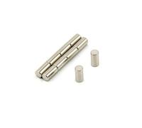 N42 Magnet de Neodimio Para Artes, Manualidades, Fabricación de Modelos, Bricolaje, Pasatiempos, Oficina Y Hogar - 4mm de Diámetro x 8mm de Espesor - 0,7kg - Paquete de 10