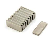 N42 Magnet de Neodimio Para Artes, Manualidades, Fabricación de Modelos, Bricolaje, Pasatiempos, Oficina Y Hogar - 25mm x 10mm x 3mm de Espesor - 4.3kg - Paquete de 10