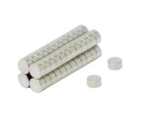 N42 Magnet de Neodimio Para Artes, Manualidades, Fabricación de Modelos, Bricolaje Y Pasatiempos - 2mm Dia x 1mm de Espesor - 0.11kg - Paquete de 50