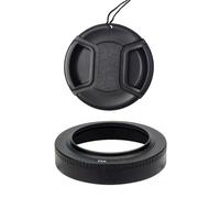 N52 - Parasol de metal y tapa de lente compatible con Z7II Z6II Kit Z 40 mm f/2 (SE), Z 28 mm f/2.8 (SE) lente (paquete de 1+1)