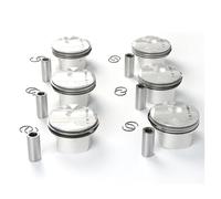 N52B25 Juego de 6 anillos de pistón STD Φ82 mm 11257612982 Compatible con BMW 323i 325xi 523i 525i X1 X3 Z4 E90 E91 E92 E84 Relación de compresión 11:1