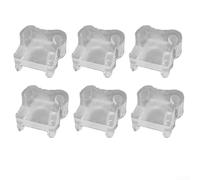 N558471 N569446 Clavadora No Mar Tip Compatible con 20v Dcn680b-ca Bcn680d1 Dcn680d1 Dcn681b Dcn681d1 Herramientas eléctricas Transparente Protector Nariz Pieza de repuesto 6 o 10 piezas Paquete
