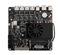 N6005 Industria NAS Motherboards 4 Cores 4 Threads Low Power Processor 4x2.5G i226 Network 2 M.2 Slot 6xSATA DP HDMI Mini ITX 17x17CM Soft Routing Board