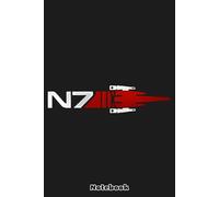 N7 Normany - Mass Effect Notebook: 120 Pages 6x9, Blank Lined Notebook, Journal, Diary, Note Pad, Writing Notes, For Students, Work or Personal Use