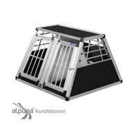 N73 Perrera Ox Doppelbox Aluminio Transportín Perro Perros Alubox