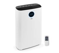 N8WERK Purificador de aire con sistema de filtro de 6 vías | Filtro H14 | CADR: 355 m³/h | Para alérgicos - filtra polen, polvo, bacterias, etc. | Control de aplicación | Incluye luz UVC | Tamaño de